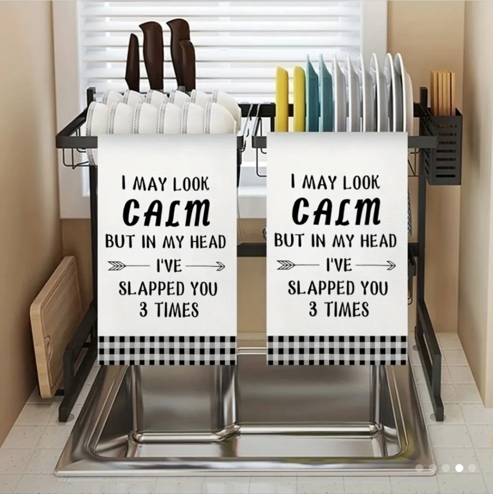 Look Calm Kitchen Towels,
